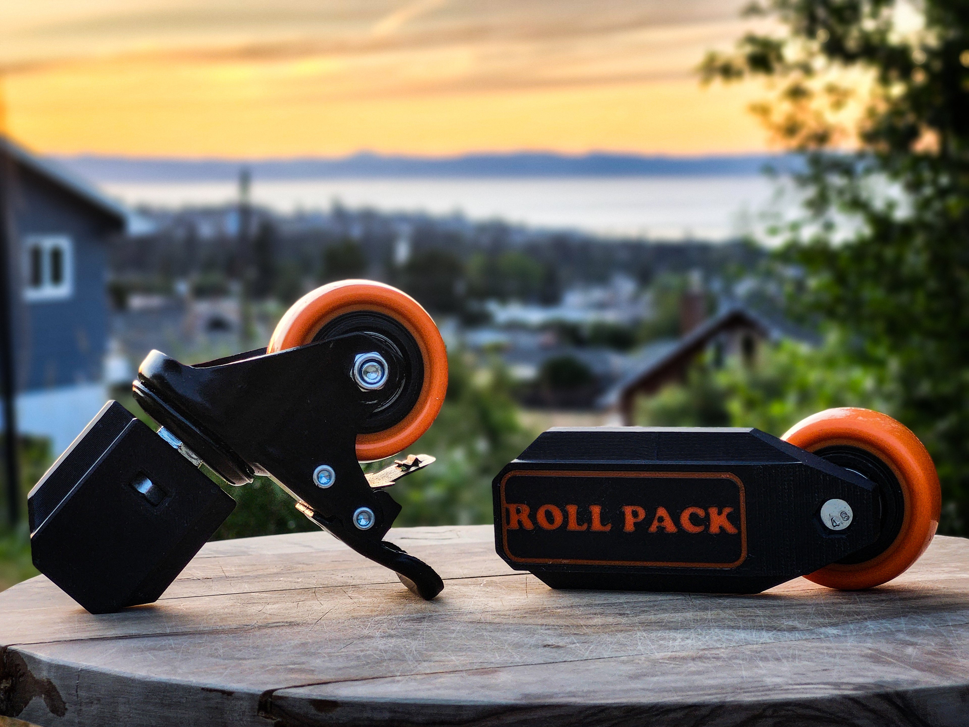 Roll Pack Eagle + Dual Handle Support Accessory Bundle