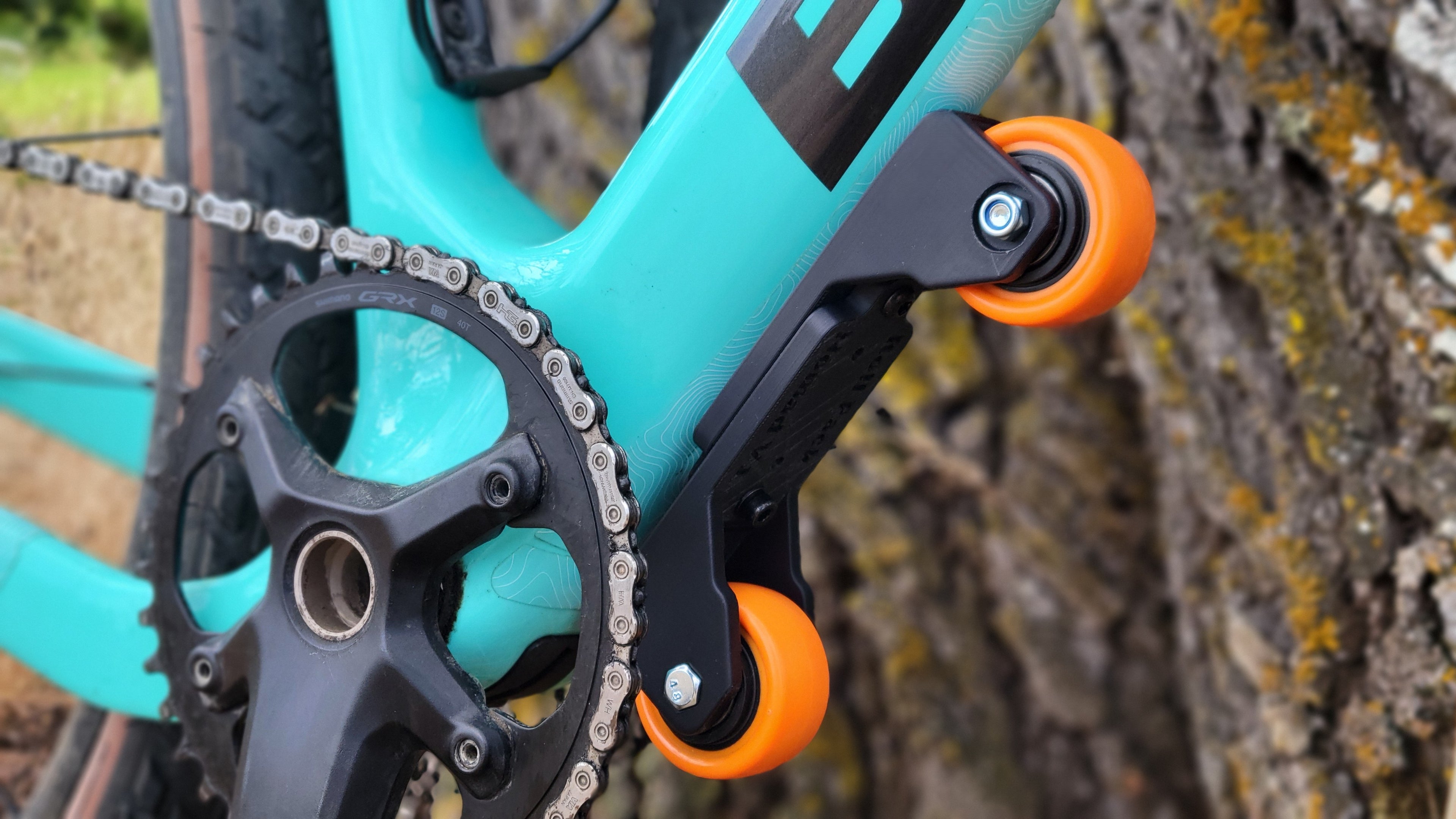 Nomad is the bikepacking wheel system that makes any cardboard box into a rolling travel case.